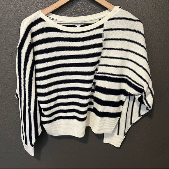 NWT Revolve x Joie Maridel Sweater in Porcelain & Midnight | Size XS - Picture 6 of 12